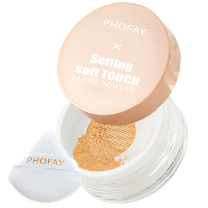 Silky Soft Touch Setting Loose Powder - Long-Lasting Matte Finish