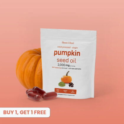 Pure Pumpkin Seed Oil Hair Growth Capsules